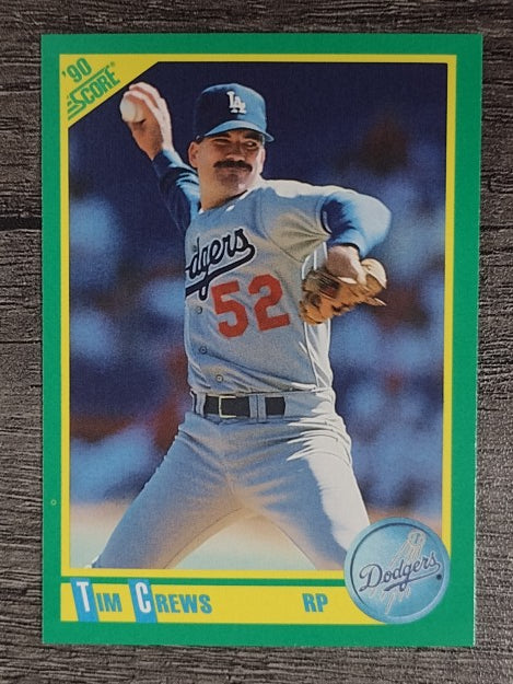 1990 Score #164 Tim Crews