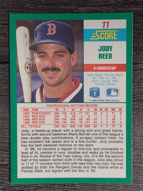 1990 Score #11 Jody Reed