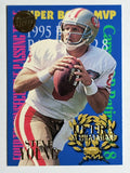 1995 Ultra Achievements Gold Medallion #10 Steve Young