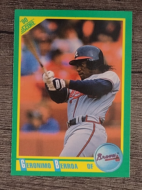 1990 Score #151 Geronimo Berroa