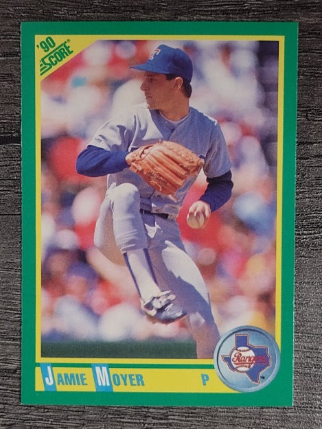 1990 Score #107A Jamie Moyer ERR/Scintilating