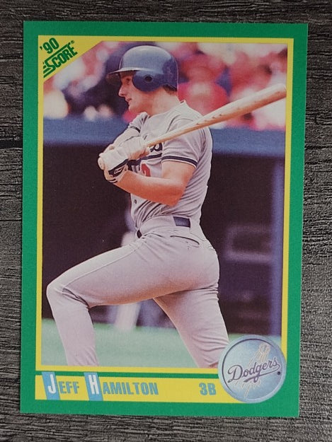 1990 Score #132 Jeff Hamilton