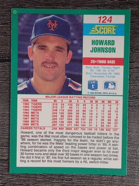 1990 Score #124 Howard Johnson