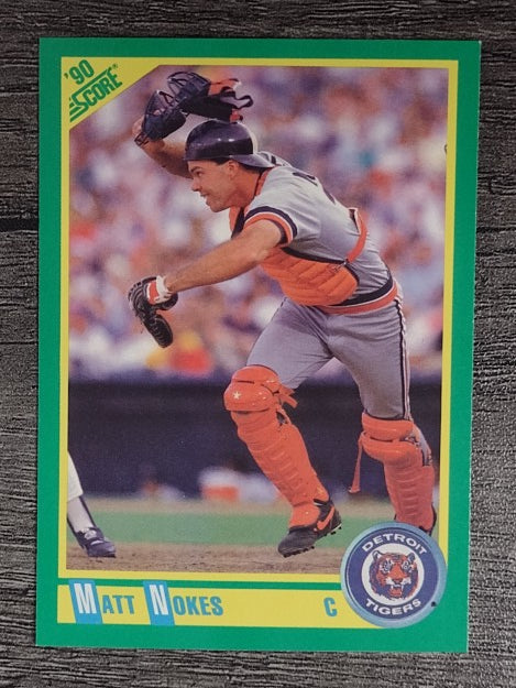 1990 Score #55 Matt Nokes