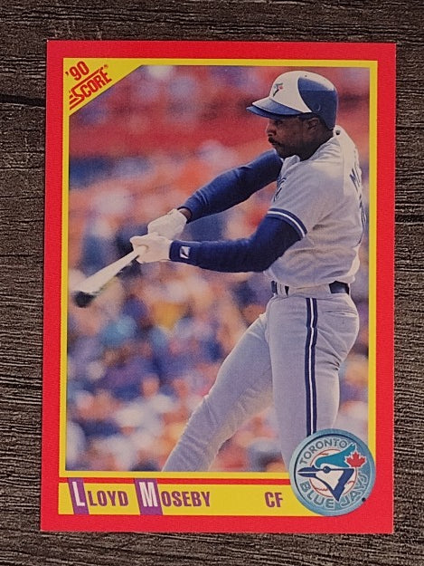 1990 Score #404 Lloyd Moseby