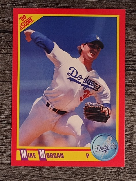 1990 Score #342 Mike Morgan