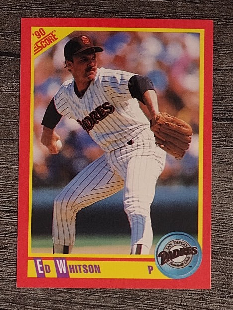 1990 Score #373 Ed Whitson