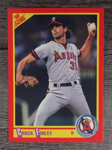 1990 Score #380 Chuck Finley