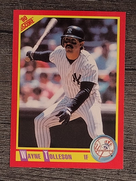 1990 Score #386 Wayne Tolleson