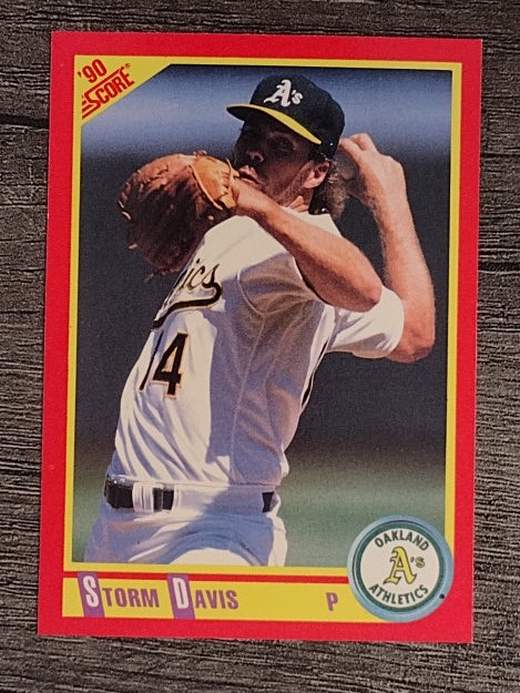 1990 Score #266 Storm Davis