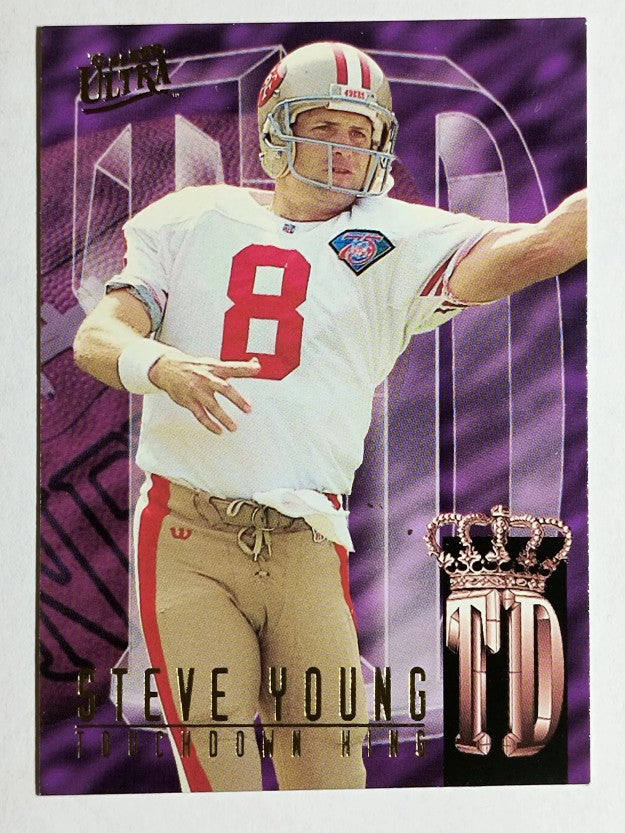 1995 Ultra Touchdown Kings #10 Steve Young