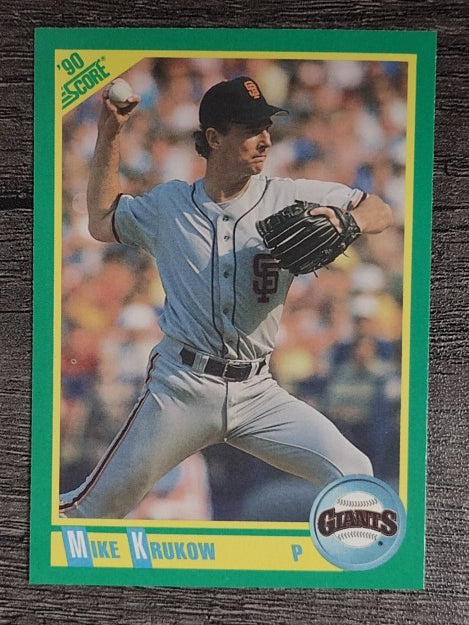 1990 Score #215 Mike Krukow