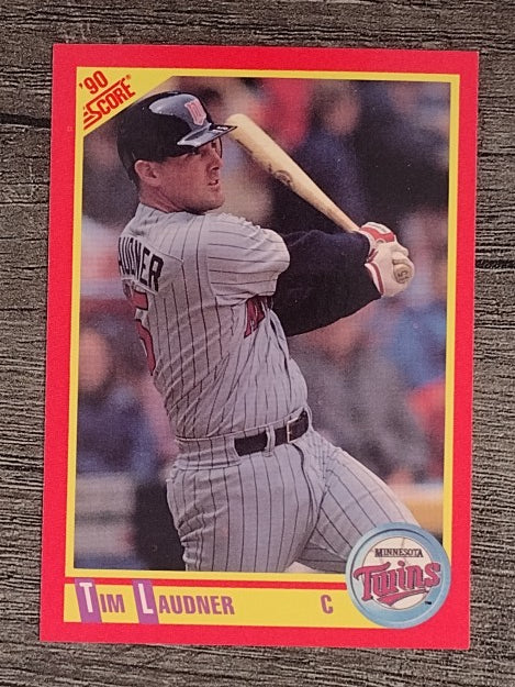 1990 Score #318 Tim Laudner