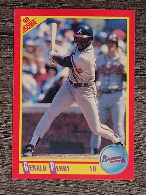 1990 Score #249 Gerald Perry