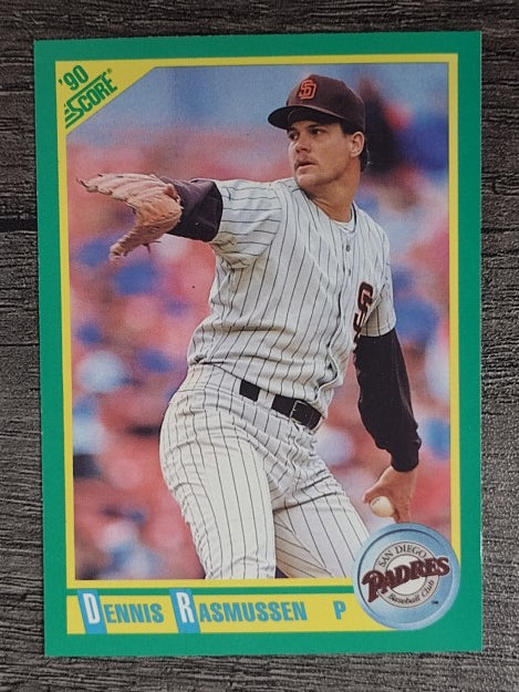 1990 Score #129 Dennis Rasmussen