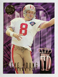 1995 Ultra Touchdown Kings Gold Medallion #10 Steve Young