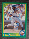 1990 Score #176B Lloyd McClendon COR/Uniform number on back listed as 10