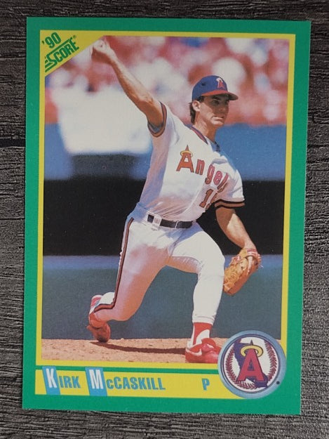 1990 Score #217 Kirk McCaskill