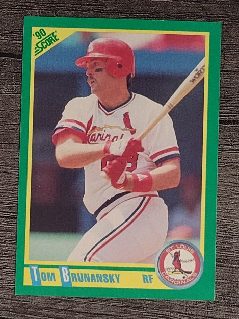 1990 Score #72 Tom Brunansky
