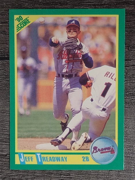 1990 Score #95 Jeff Treadway