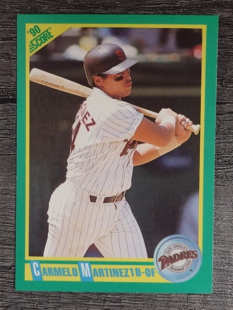 1990 Score #114 Carmelo Martinez