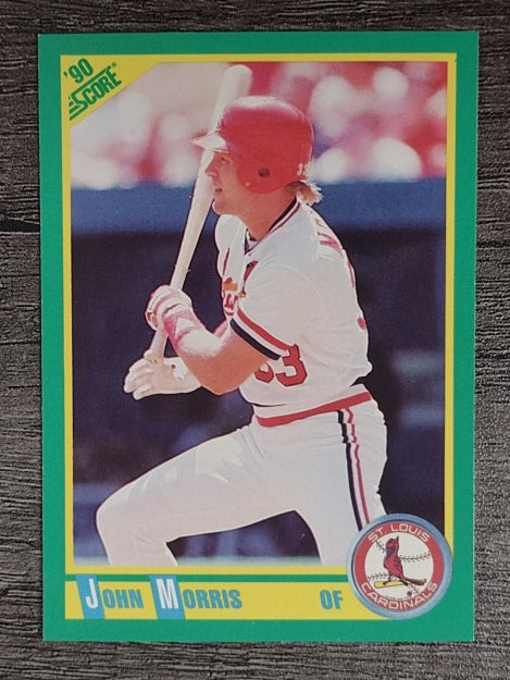 1990 Score #134 John Morris
