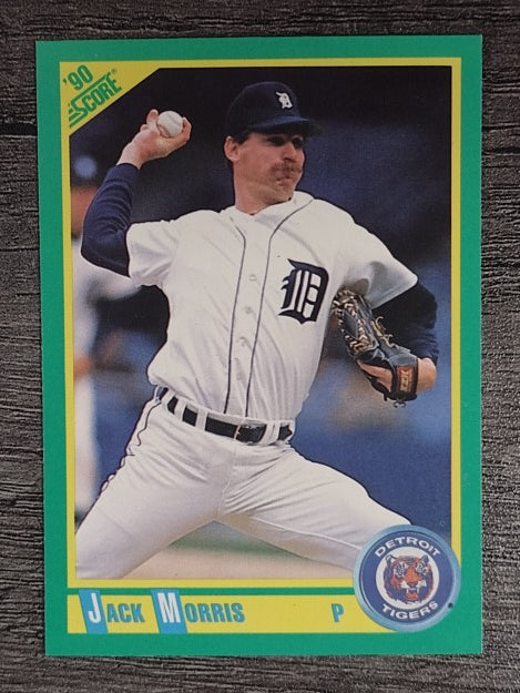 1990 Score #203 Jack Morris