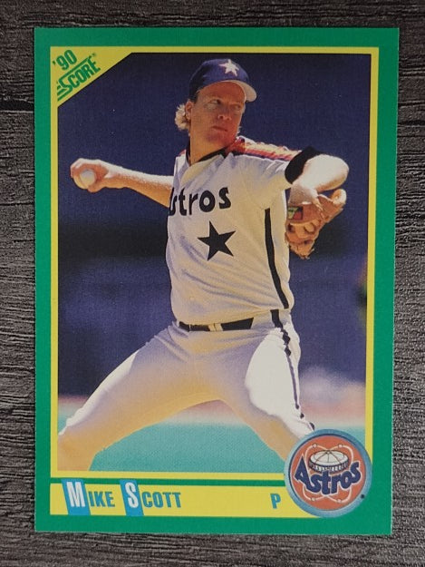 1990 Score #40 Mike Scott