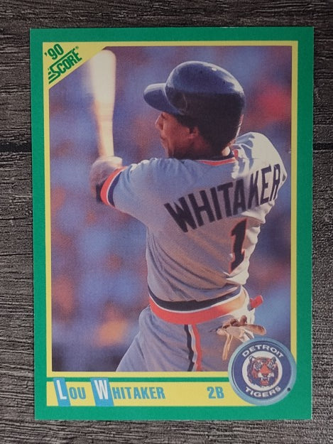 1990 Score #75 Lou Whitaker