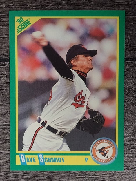 1990 Score #30 Dave Schmidt