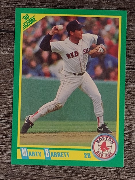 1990 Score #15 Marty Barrett