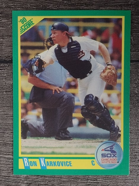 1990 Score #22 Ron Karkovice