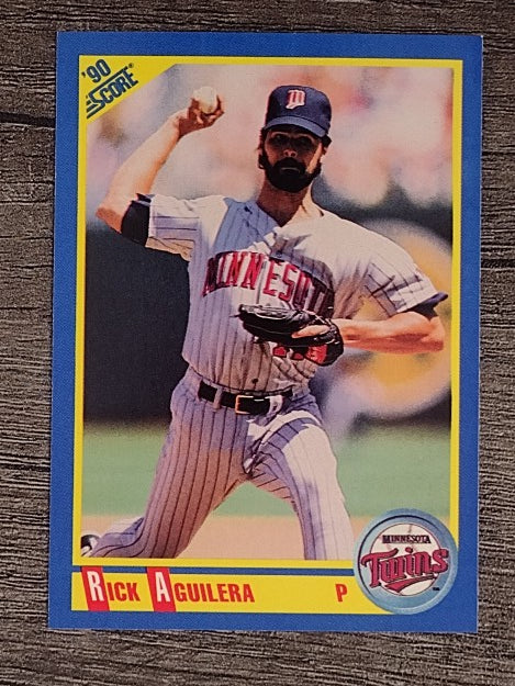 1990 Score #519 Rick Aguilera