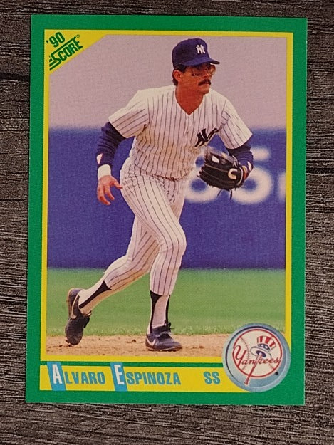 1990 Score #101 Alvaro Espinoza