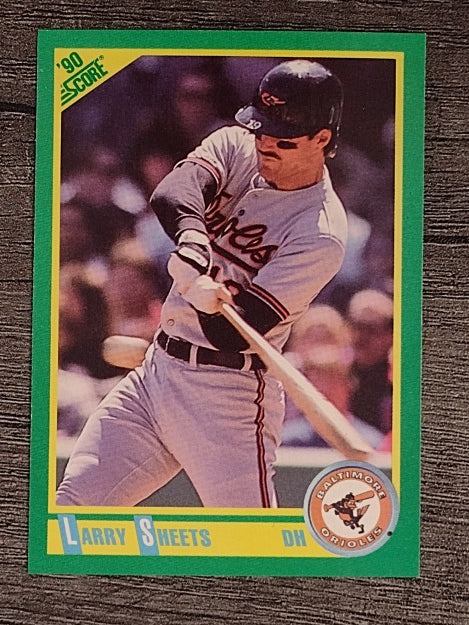 1990 Score #111 Larry Sheets