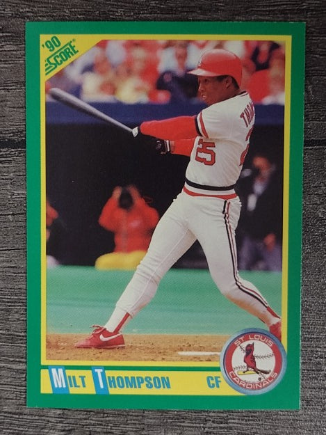 1990 Score #49 Milt Thompson
