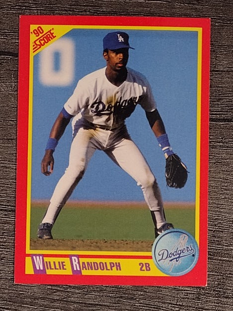 1990 Score #395 Willie Randolph