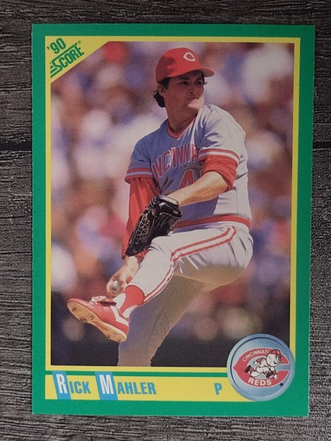 1990 Score #87 Rick Mahler