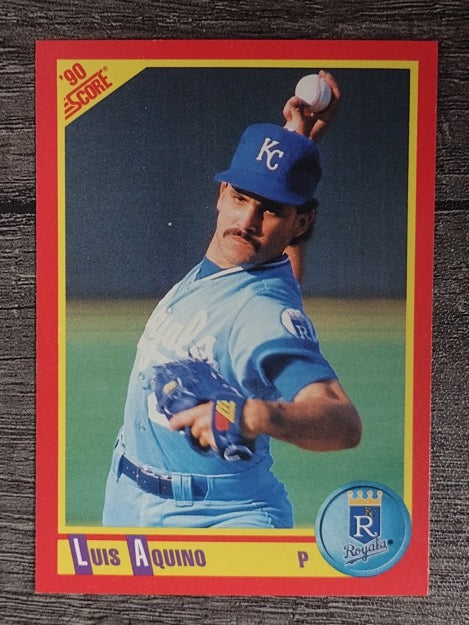 1990 Score #432 Luis Aquino