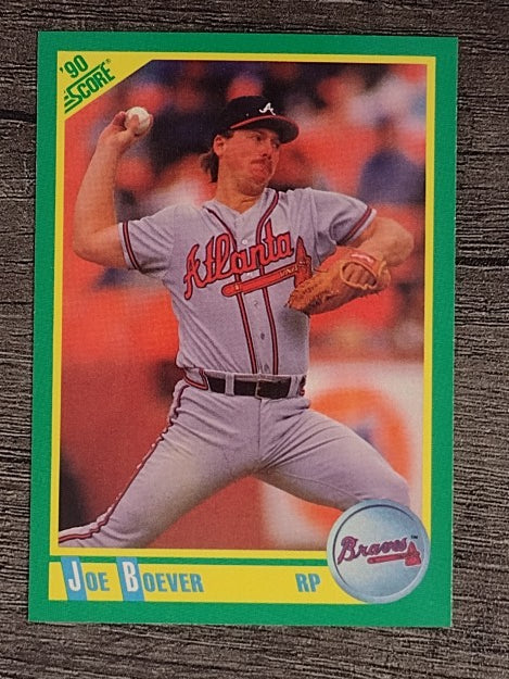 1990 Score #81 Joe Boever