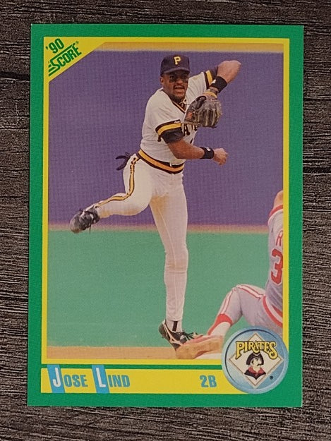 1990 Score #83 Jose Lind