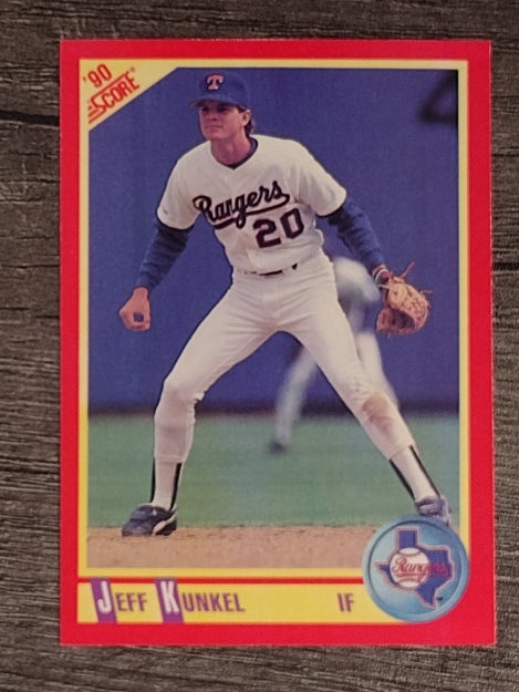 1990 Score #431 Jeff Kunkel