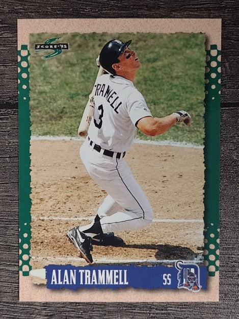1995 Score #383 Alan Trammell