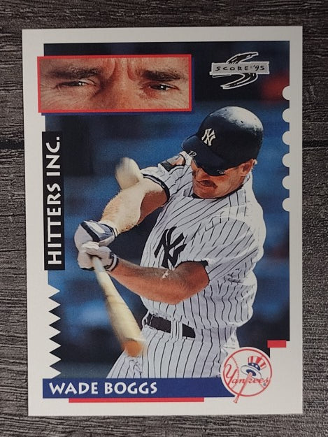 1995 Score #560 Wade Boggs HIT
