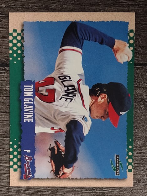 1995 Score #434 Tom Glavine