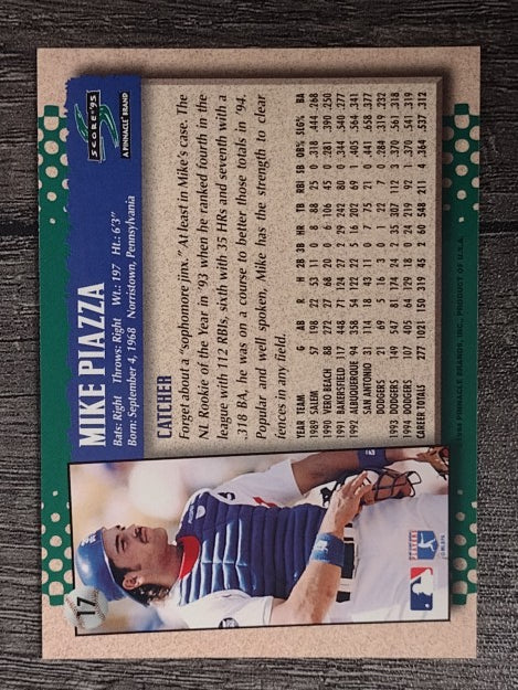1995 Score #17 Mike Piazza