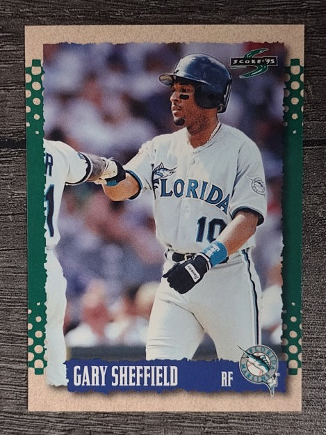 1995 Score #340 Gary Sheffield