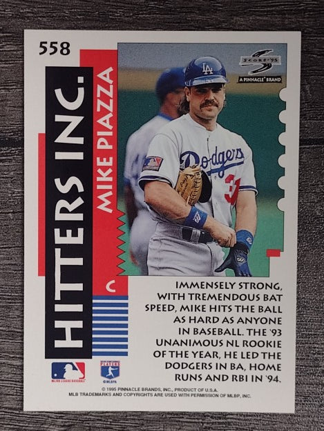 1995 Score #558 Mike Piazza HIT