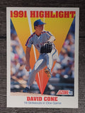 1992 Score #795 David Cone HL