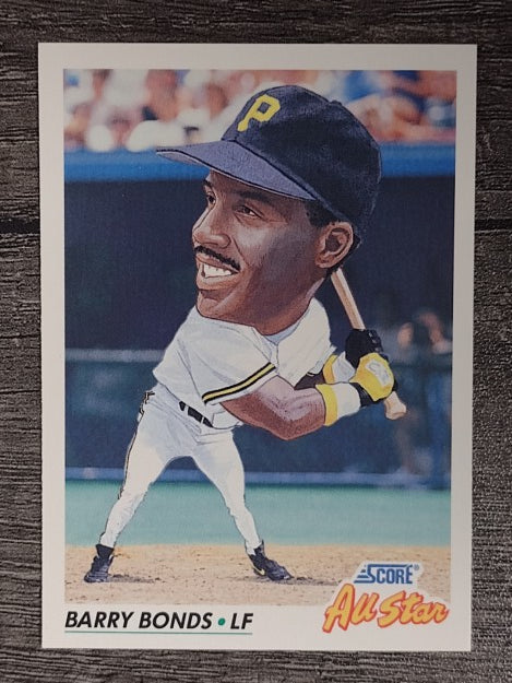 1992 Score #777 Barry Bonds AS